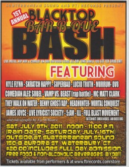 Subterranean Sound and FTI Records Blacktop Bar-B-Que Bash